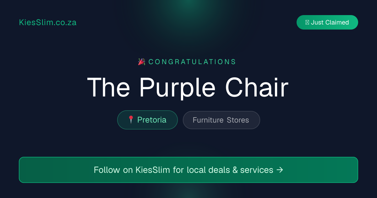 The Purple Chair