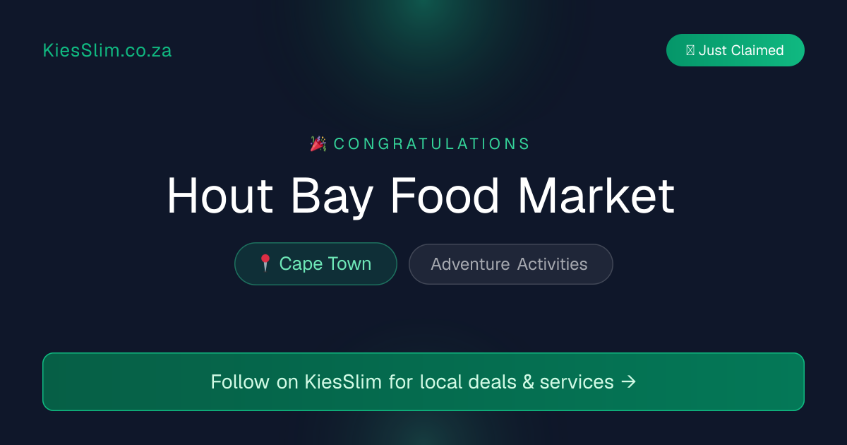 Hout Bay Food Market