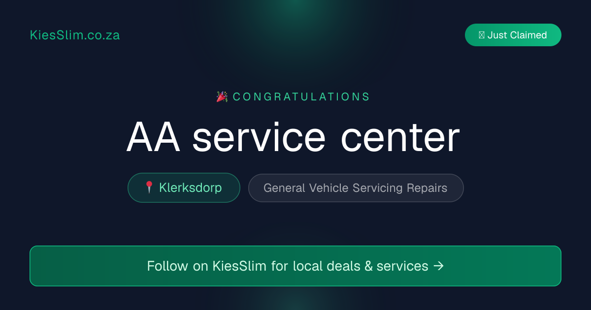 AA service center