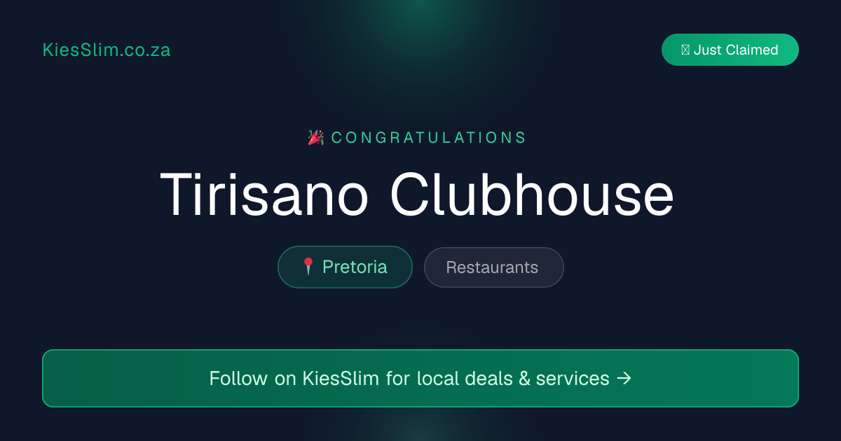 Tirisano Clubhouse