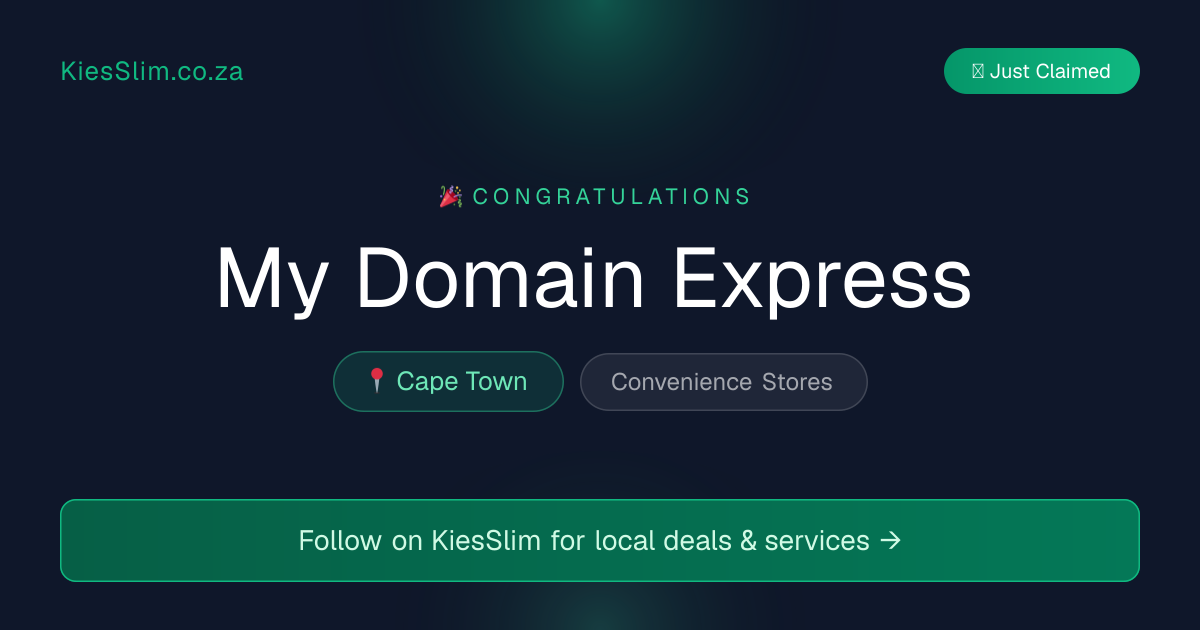 My Domain Express