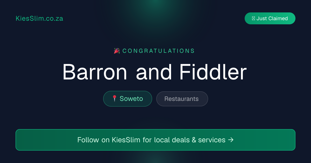 Barron and Fiddler