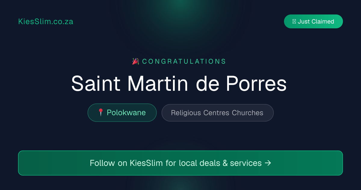 Saint Martin de Porres