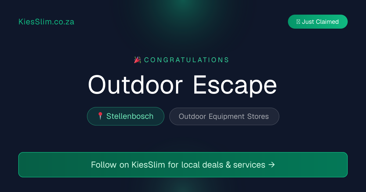 Outdoor Escape