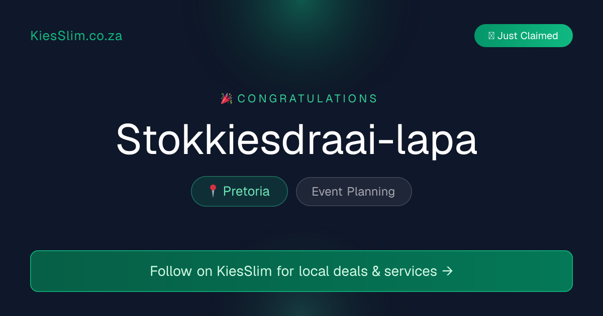 Stokkiesdraai-lapa