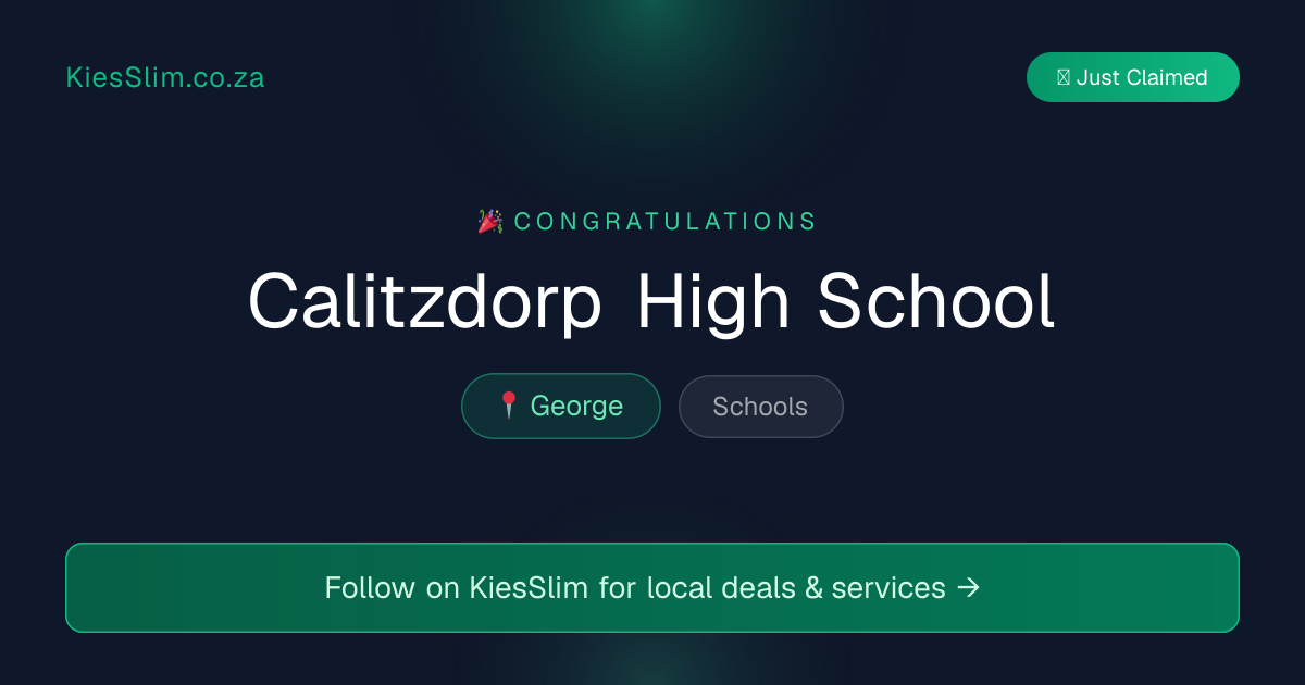 Calitzdorp High School