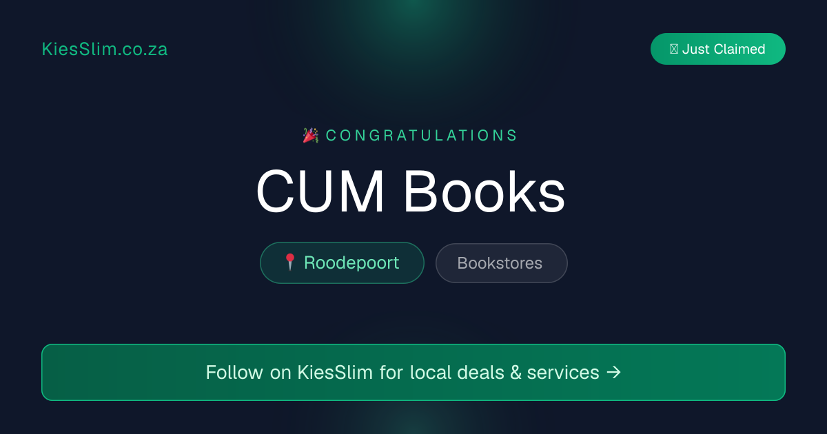 CUM Books