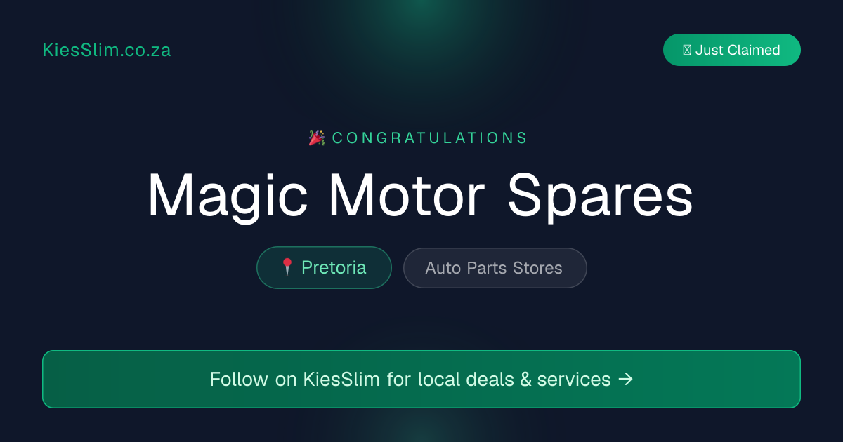 Magic Motor Spares