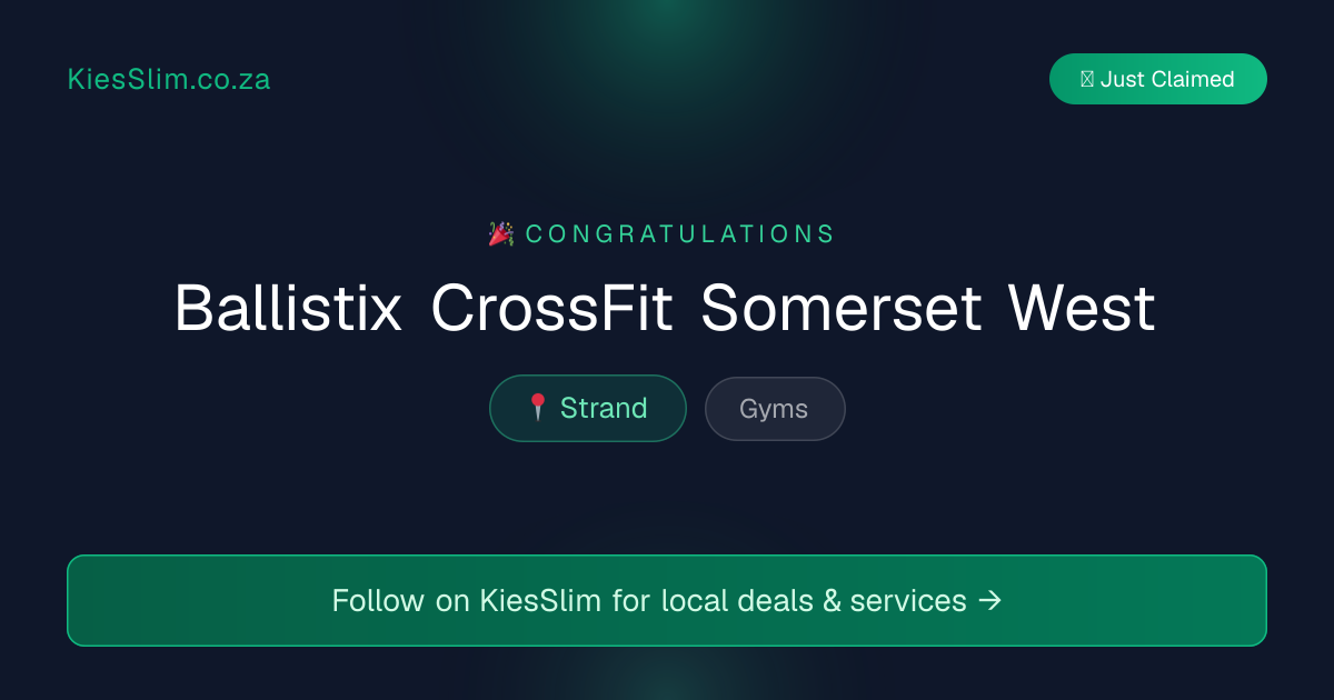 Ballistix CrossFit Somerset West