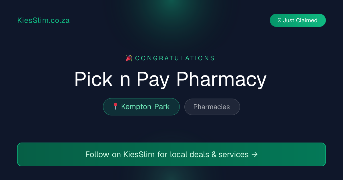 Pick n Pay Pharmacy