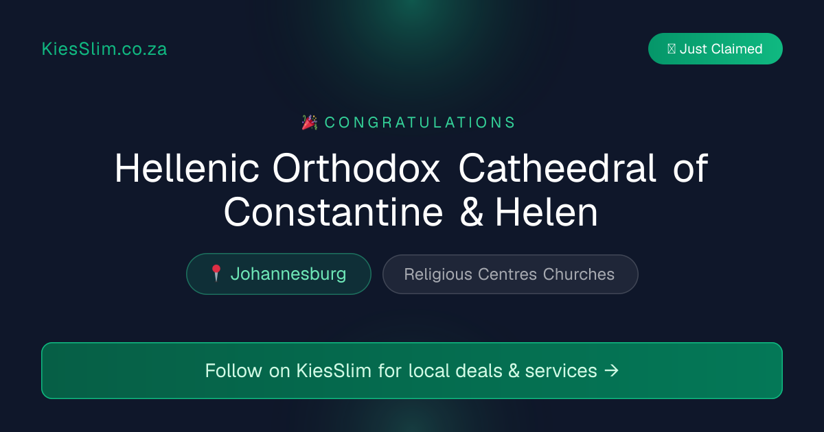 Hellenic Orthodox Catheedral of Constantine & Helen