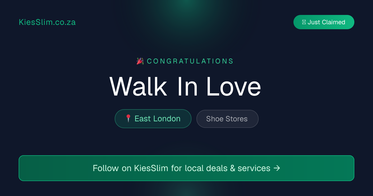 Walk In Love