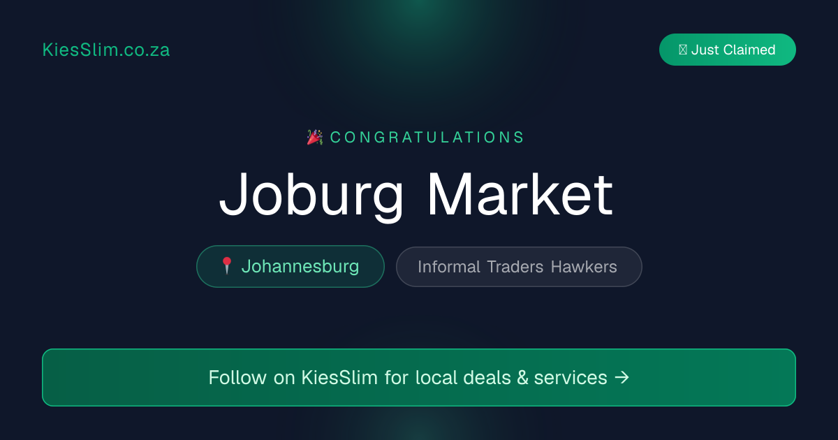 Joburg Market