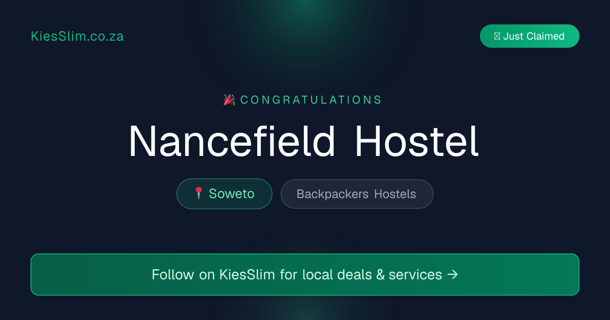 Nancefield Hostel