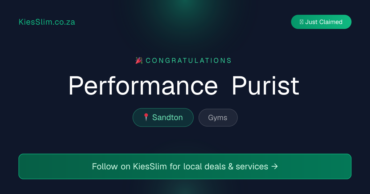Performance Purist