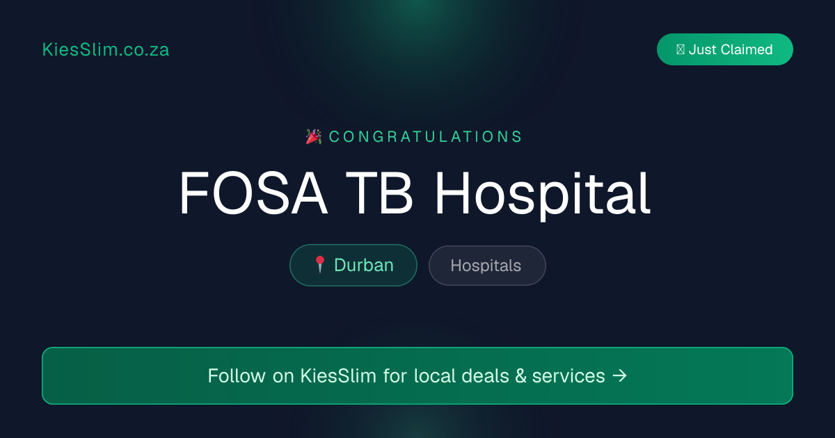 FOSA TB Hospital