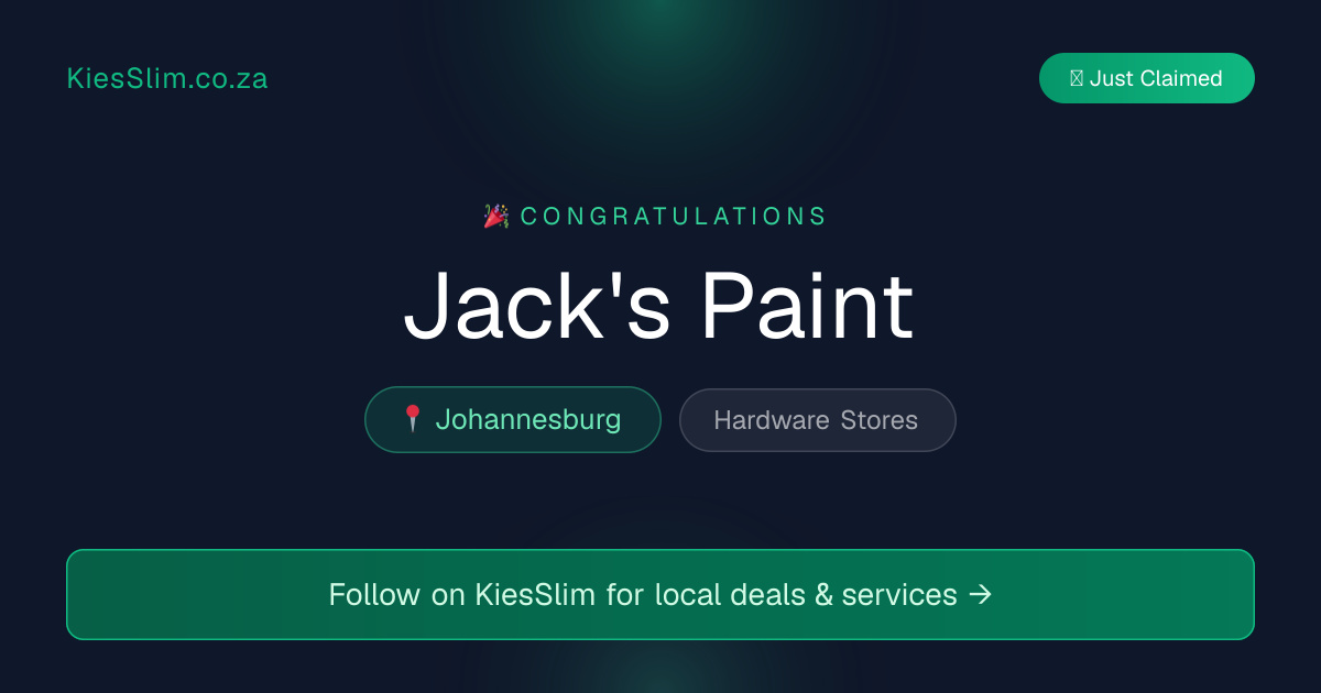 Jack's Paint