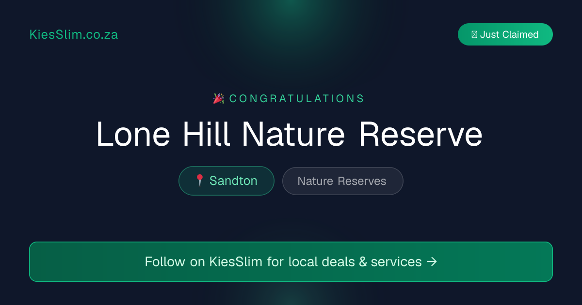 Lone Hill Nature Reserve