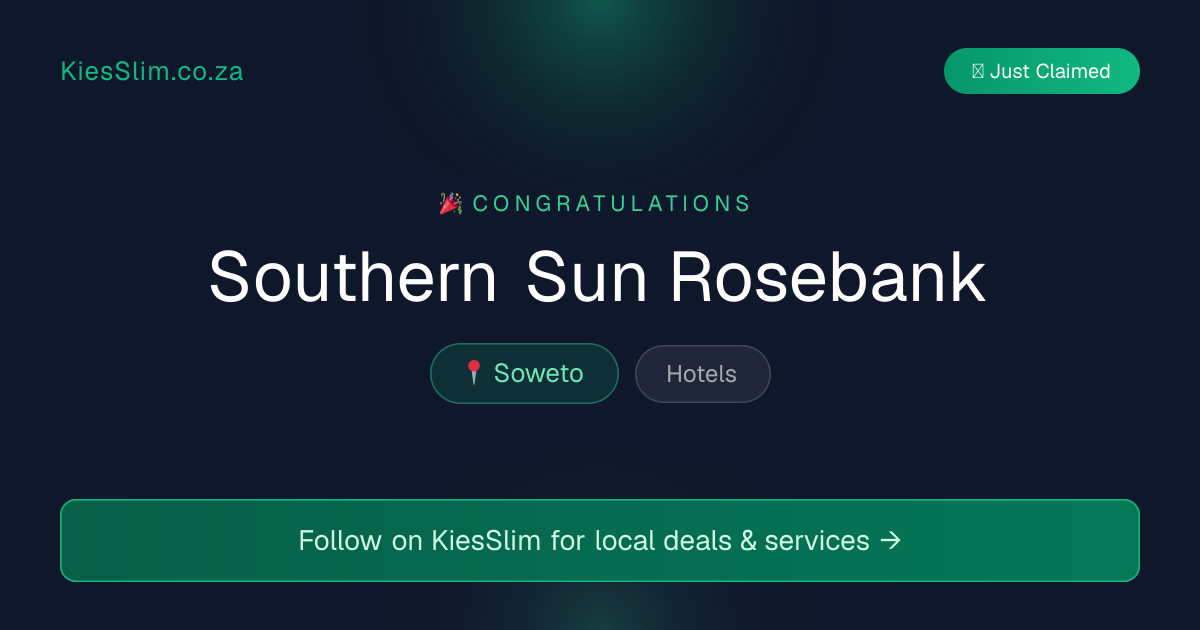 Southern Sun Rosebank