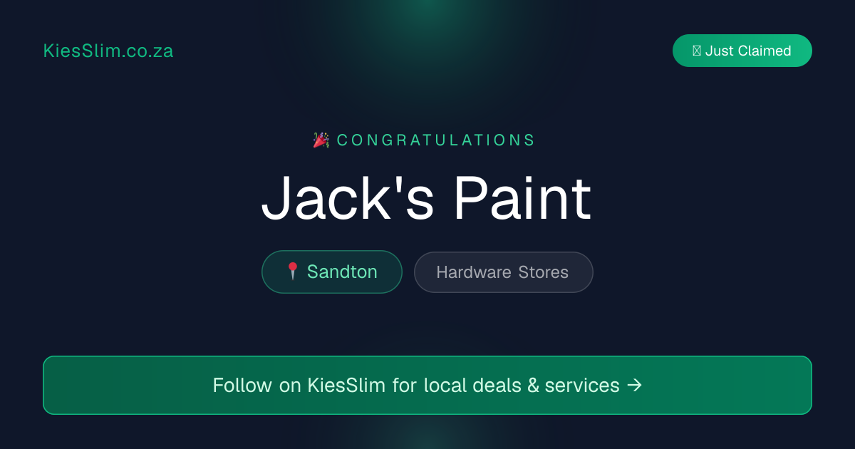 Jack's Paint
