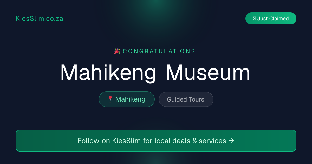 Mahikeng Museum