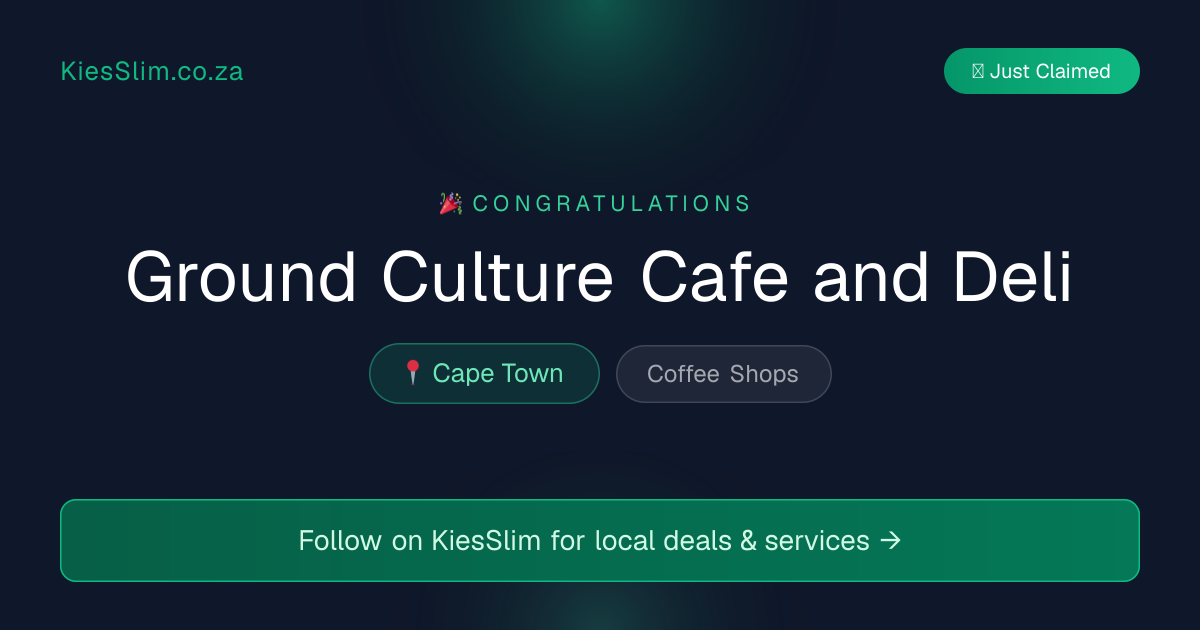 Ground Culture Cafe and Deli