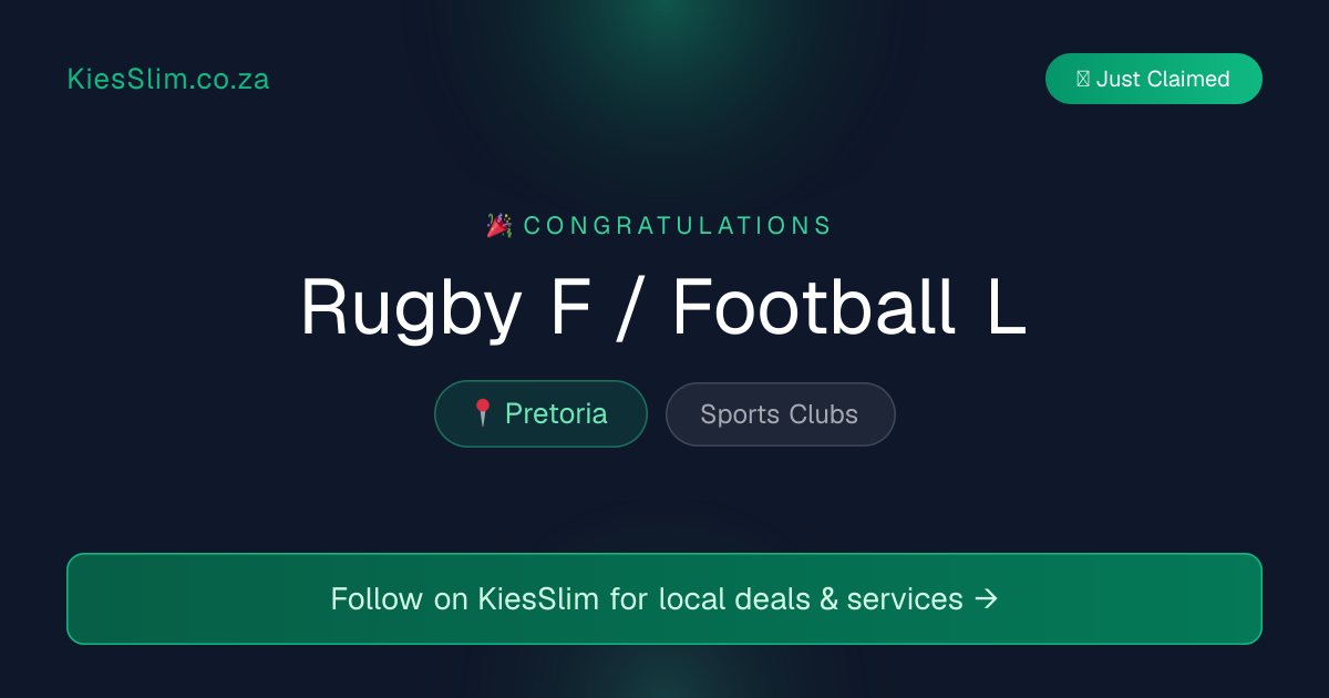 Rugby F / Football L