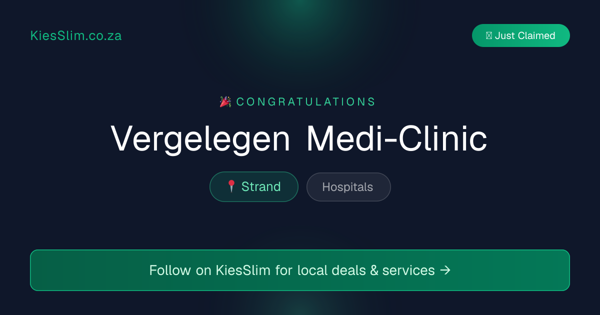 Vergelegen Medi-Clinic