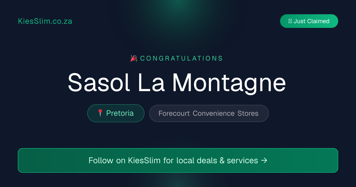 Sasol La Montagne