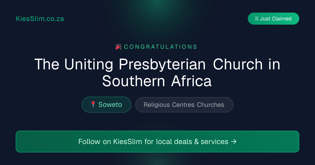 The Uniting Presbyterian Church in Southern Africa
