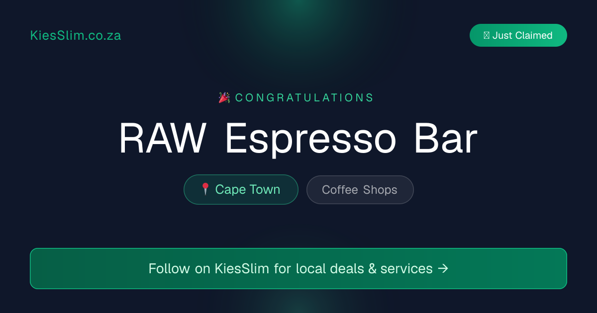 RAW Espresso Bar