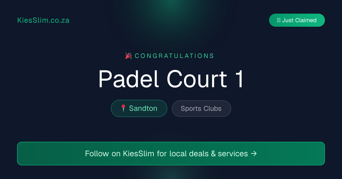 Padel Court 1