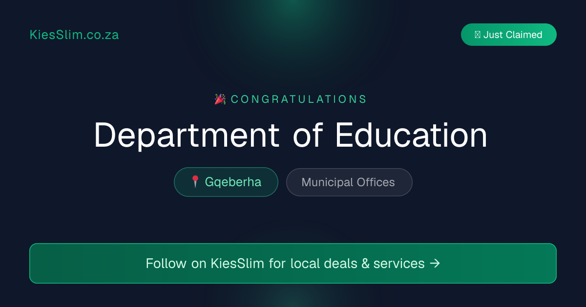 Department of Education