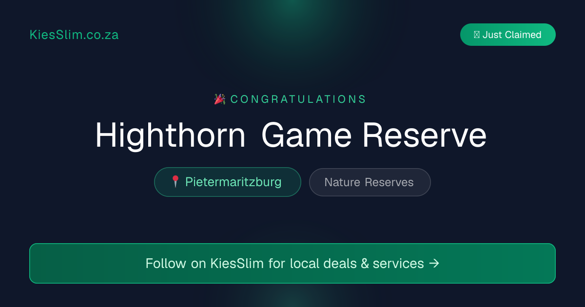 Highthorn Game Reserve