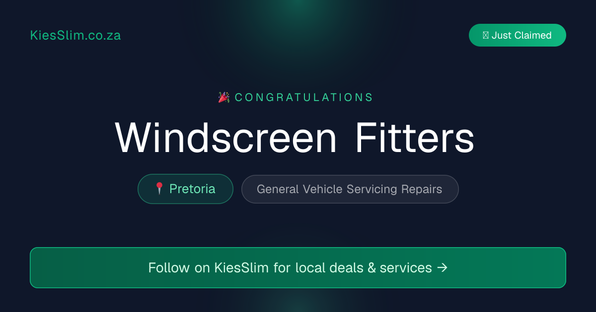 Windscreen Fitters