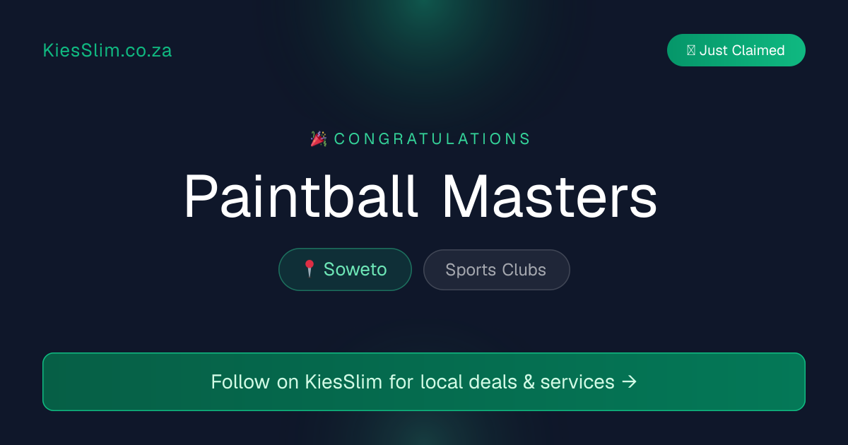 Paintball Masters