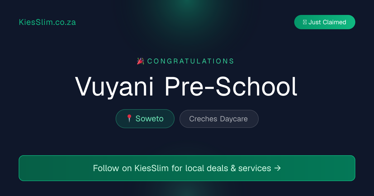 Vuyani Pre-School