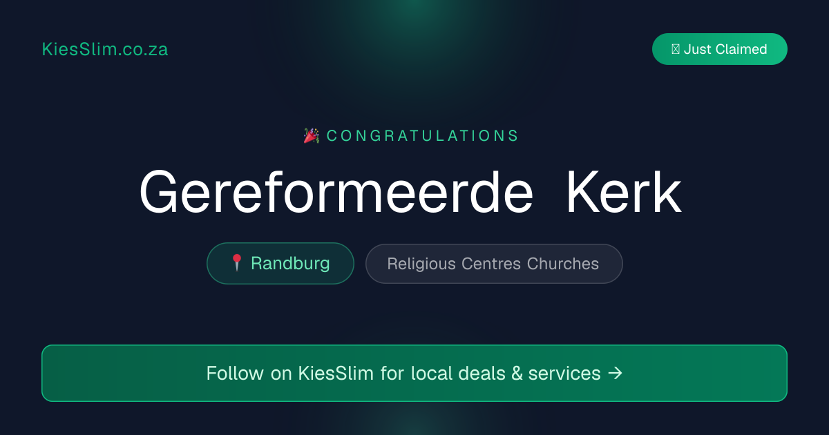 Gereformeerde Kerk