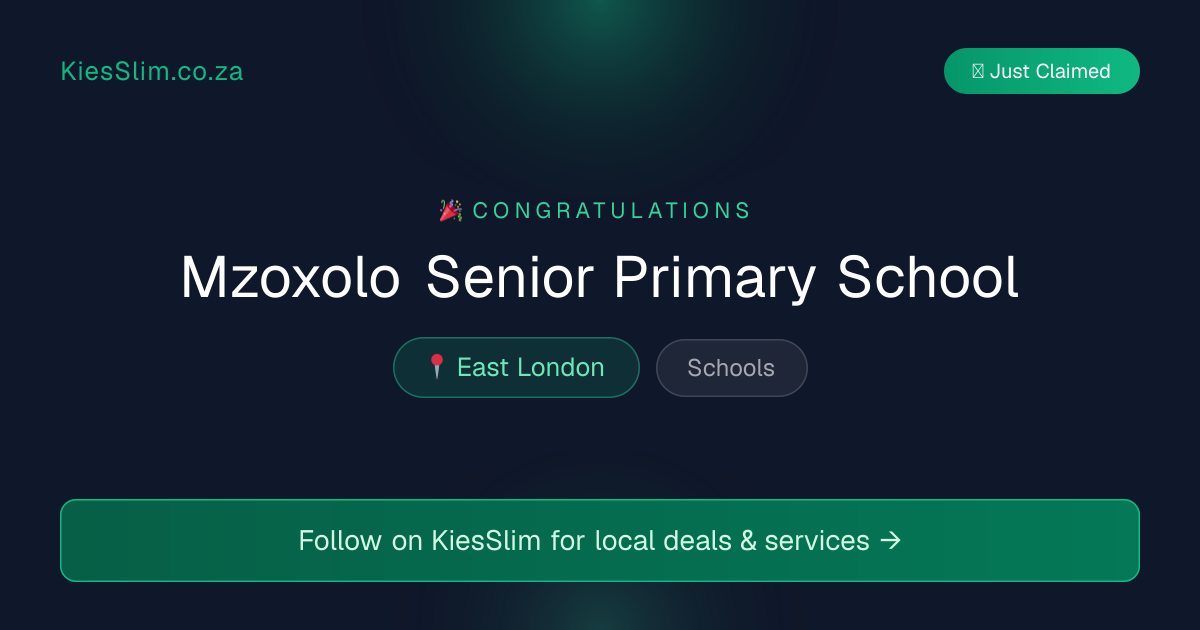 Mzoxolo Senior Primary School