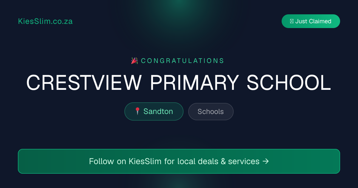 CRESTVIEW PRIMARY SCHOOL
