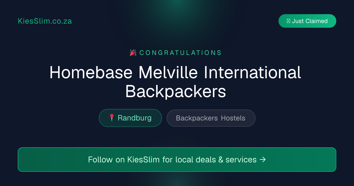 Homebase Melville International Backpackers