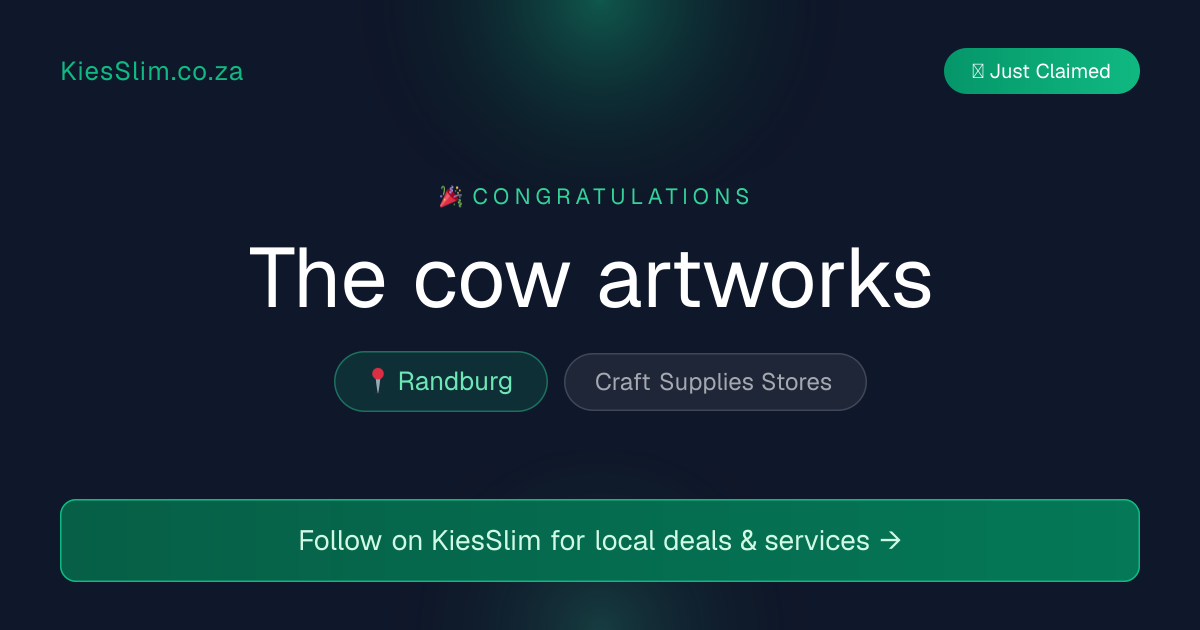 The cow artworks