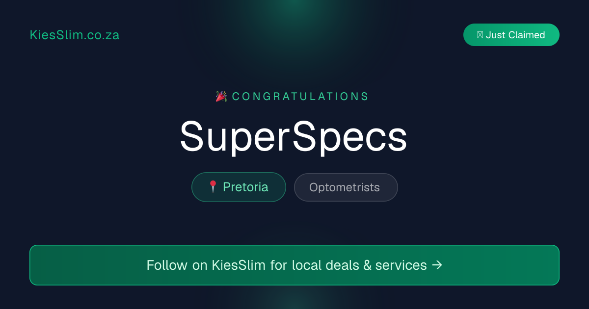 SuperSpecs