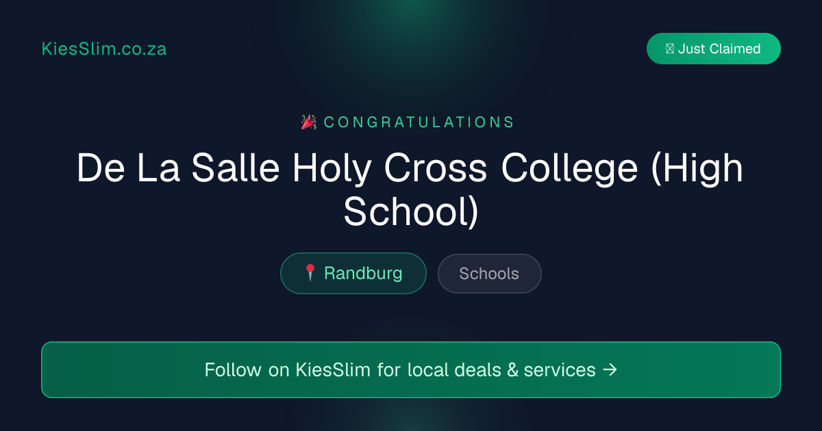 De La Salle Holy Cross College (High School)