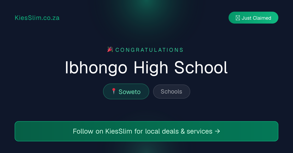 Ibhongo High School