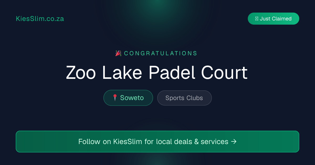Zoo Lake Padel Court