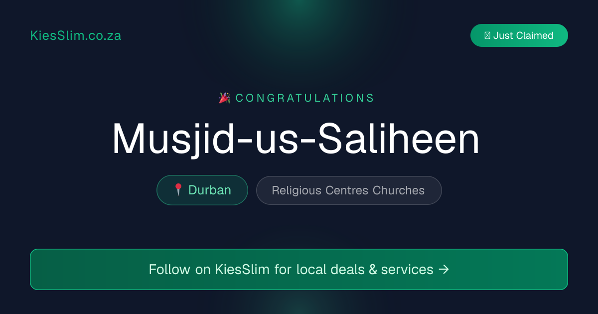 Musjid-us-Saliheen