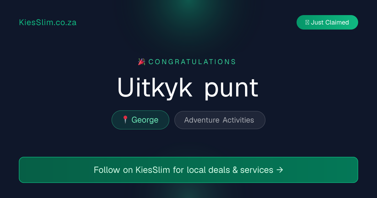 Uitkyk punt