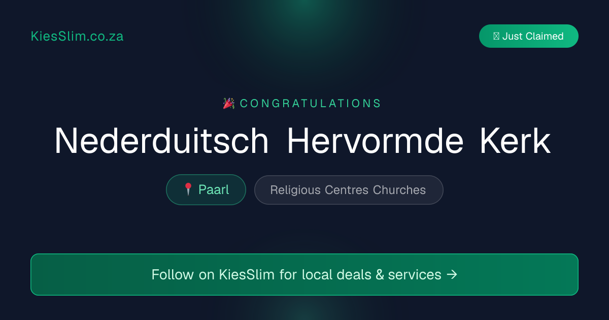 Nederduitsch Hervormde Kerk