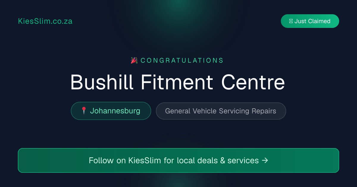 Bushill Fitment Centre